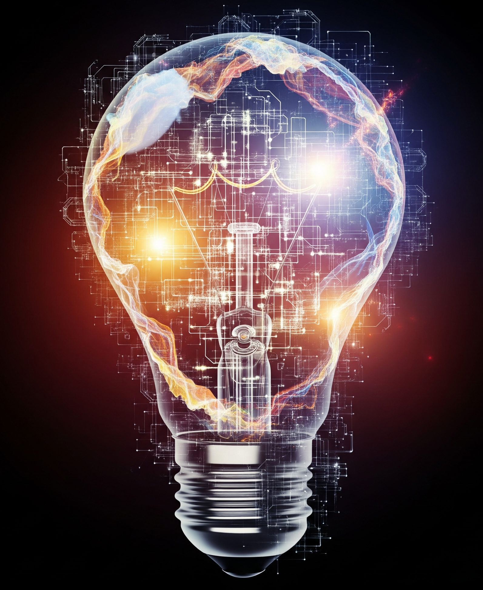 Abstract image representing innovation and technology